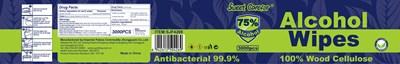 Label 3000 Wipes Pail